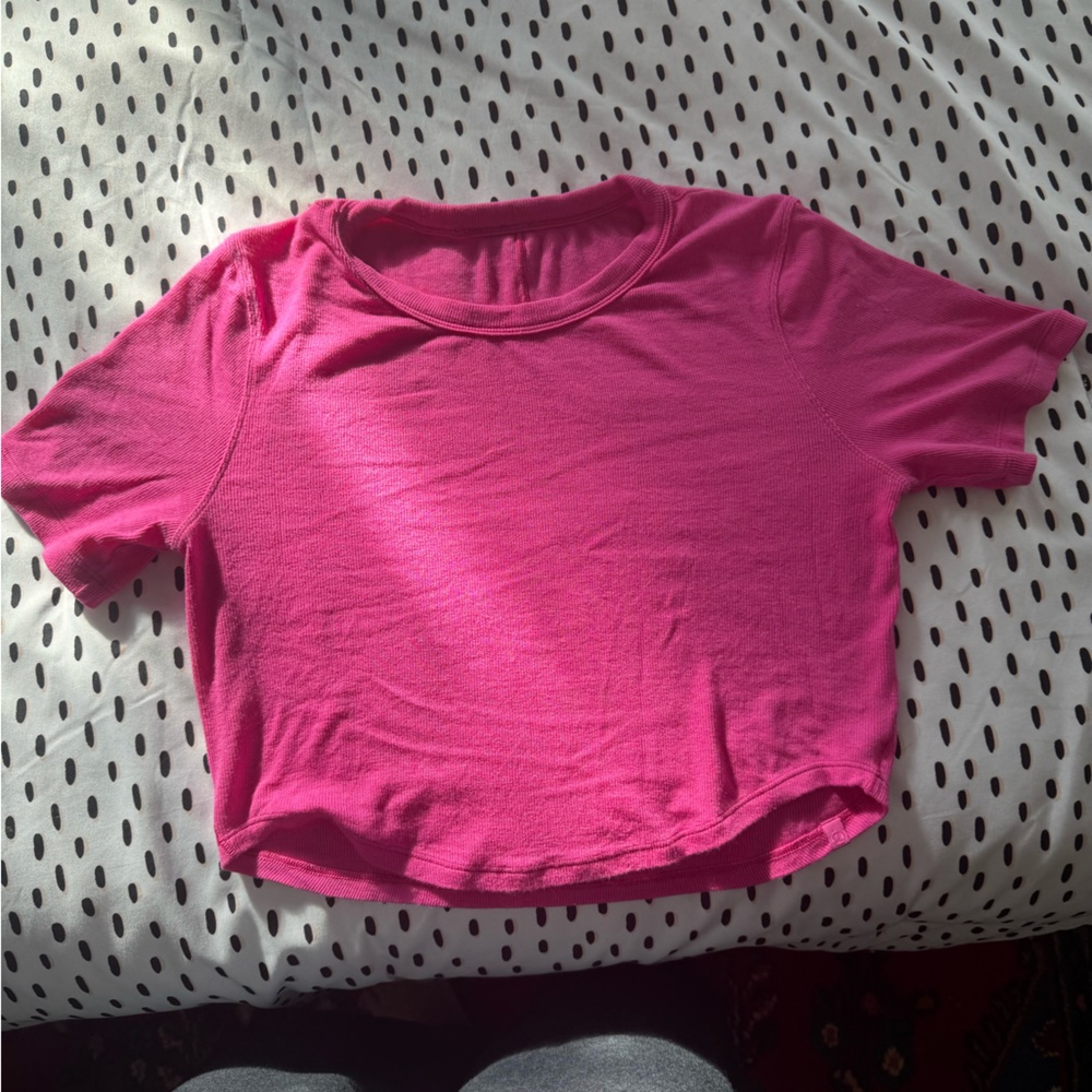 Hold tight cropped t-shirt